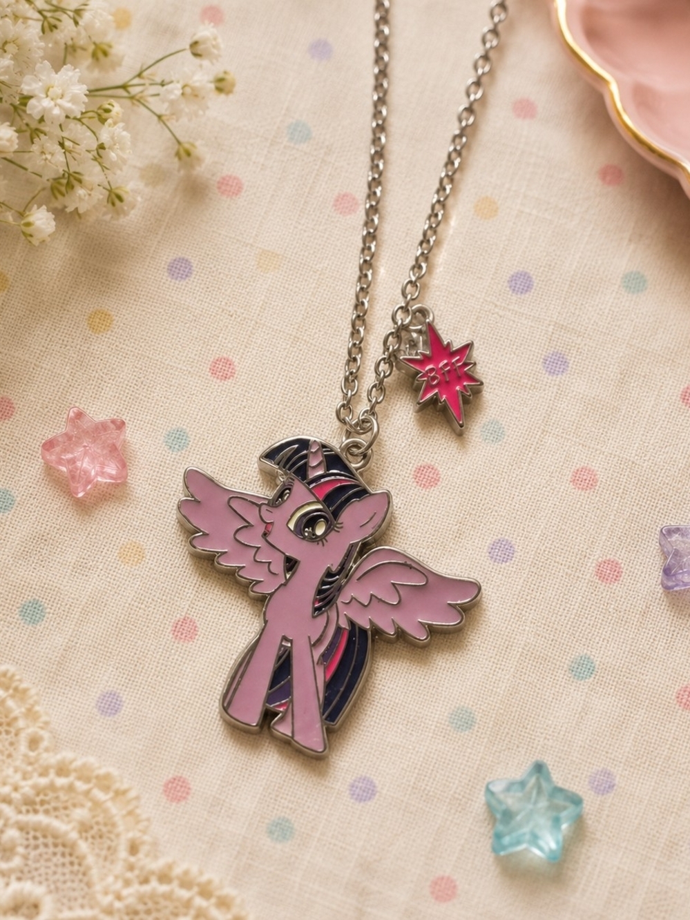 2013 Hasbro My Little Pony BFF Necklace Twilight Sparkle